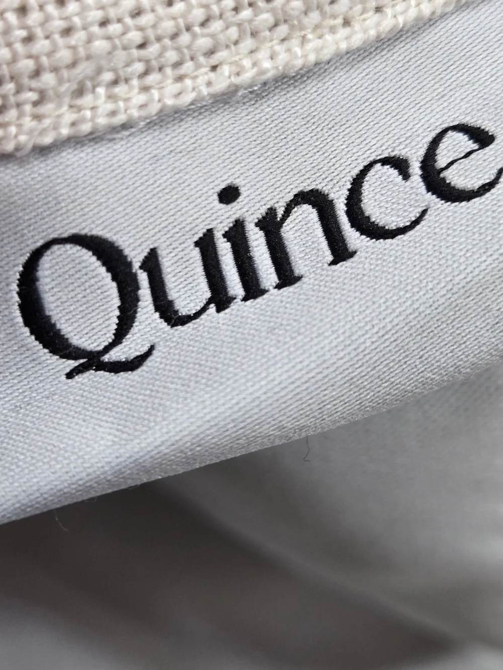 NWT QUINCE Set 2 48x84 Heavyweight European Linen Room Darkening Curtains 0131